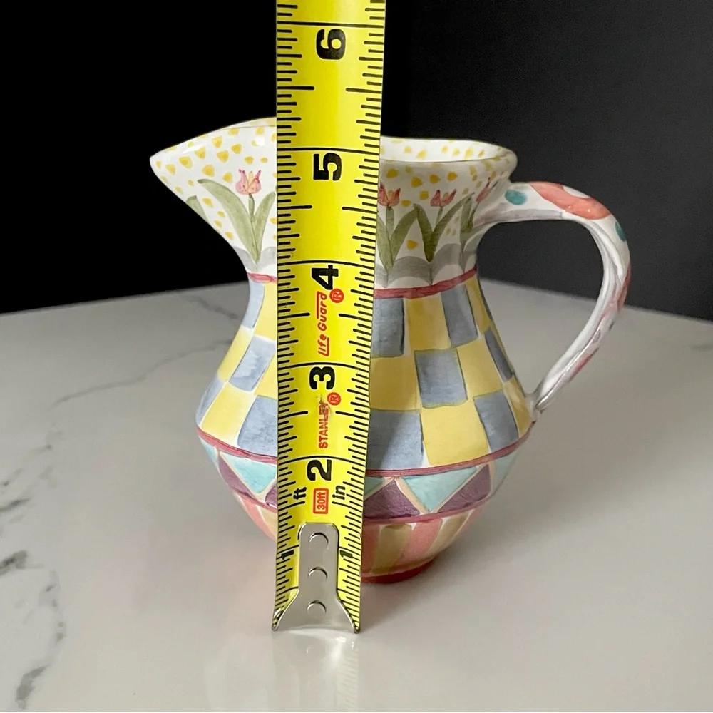 Small Creamer Syrup Pitcher by Mackenzie Childs - Picture 9 of 10